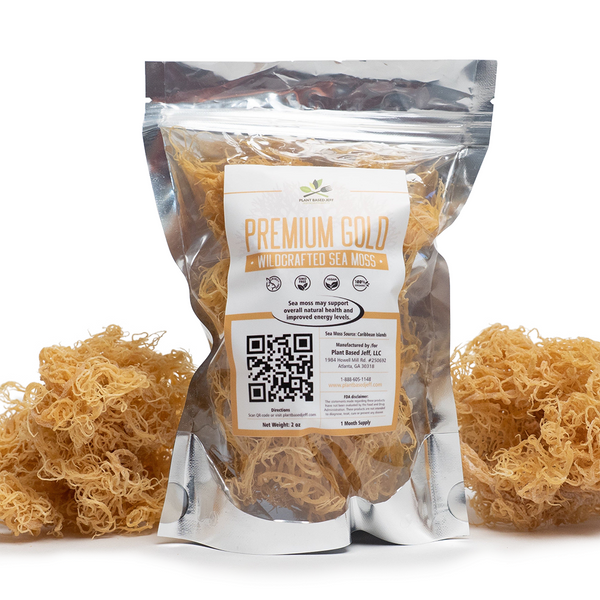 PREMIUM GOLD WILDCRAFTED SEA MOSS (ONLY ON AMAZON)