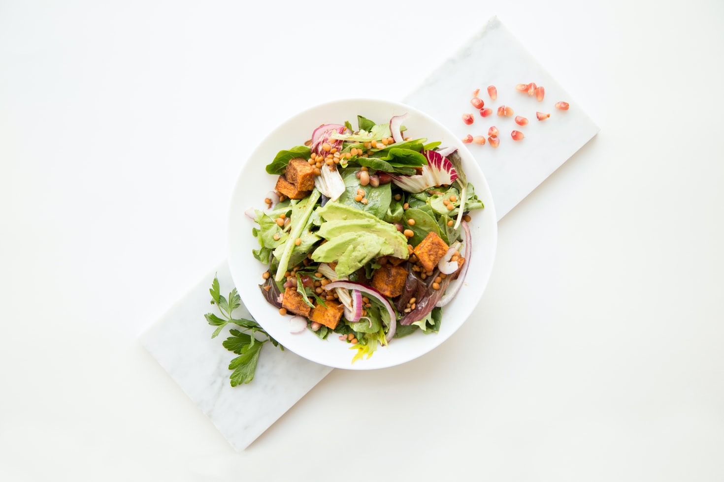 Food on plate