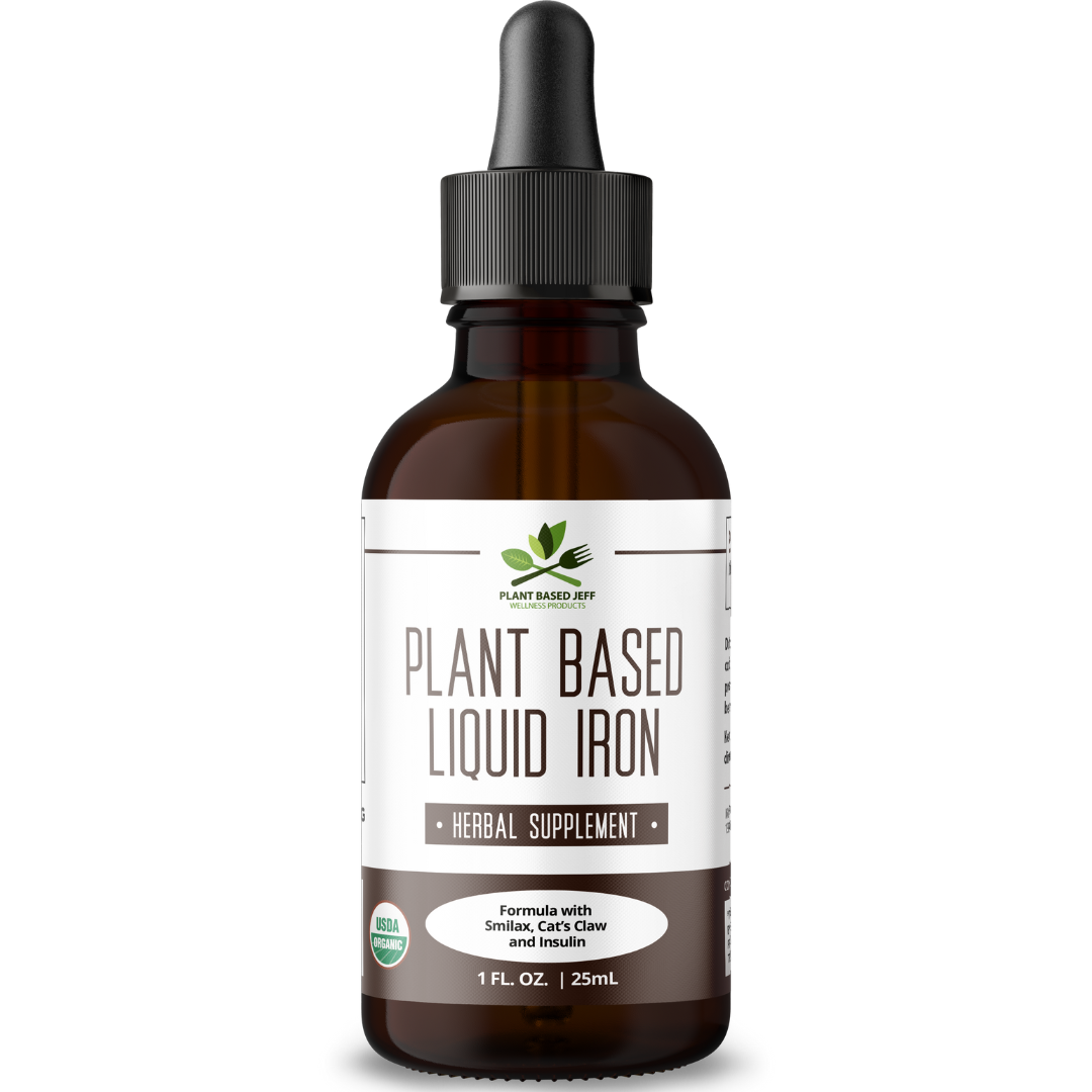 Plant Based Liquid Iron (Just $1.33 per Day)