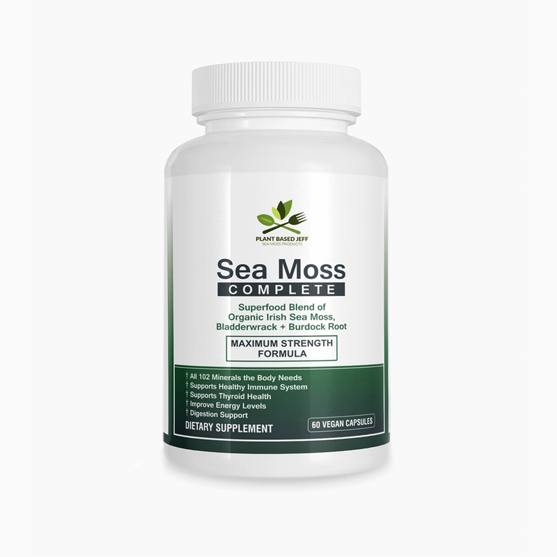 SEA MOSS COMPLETE CAPSULES – Plant Based Jeff